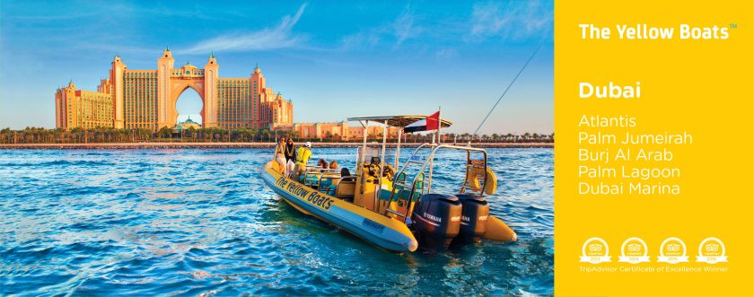 Dubai-The-Yellow-Boats